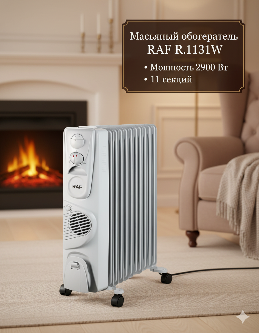 Обогреватель RAF 1131B 11-секций