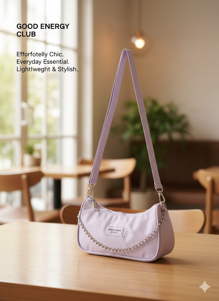 Сумка на плечо с цепочкой Good club