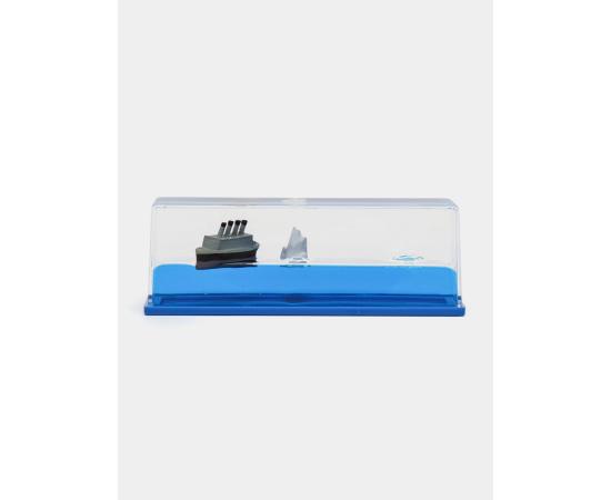 Сувенир антистресс Чёрная жемчужина пиратский корабль в жидкости