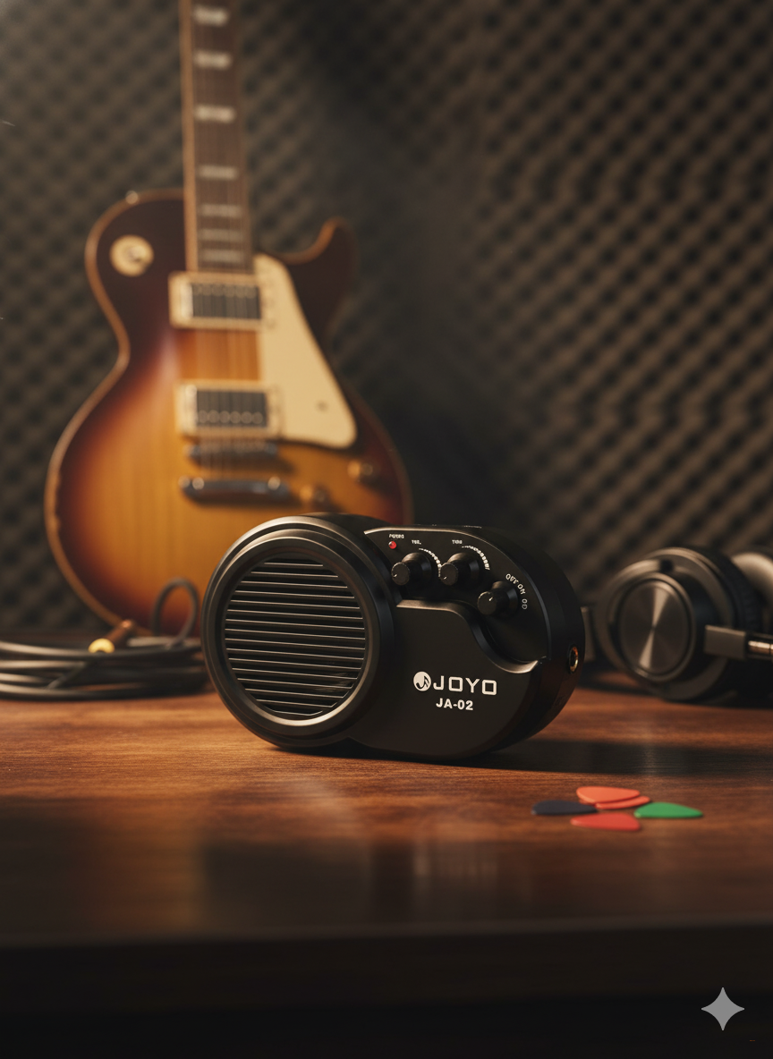 Гитарный усилитель для наушников JOYO Мини-гитарный усилитель с большим динамиком