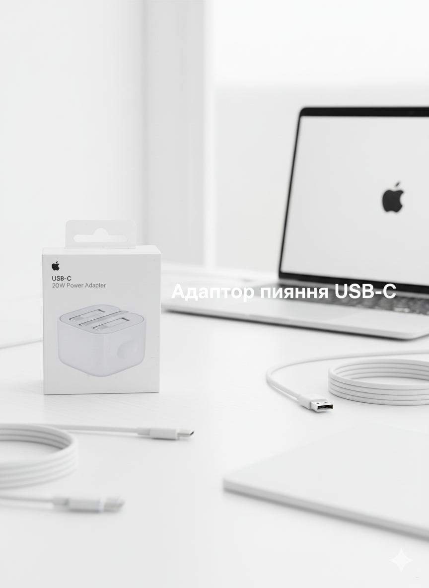 Блок питания для iPhone, головка 20W,Type-C быстрая зарядка, адаптер,зарядкник,зарядчик