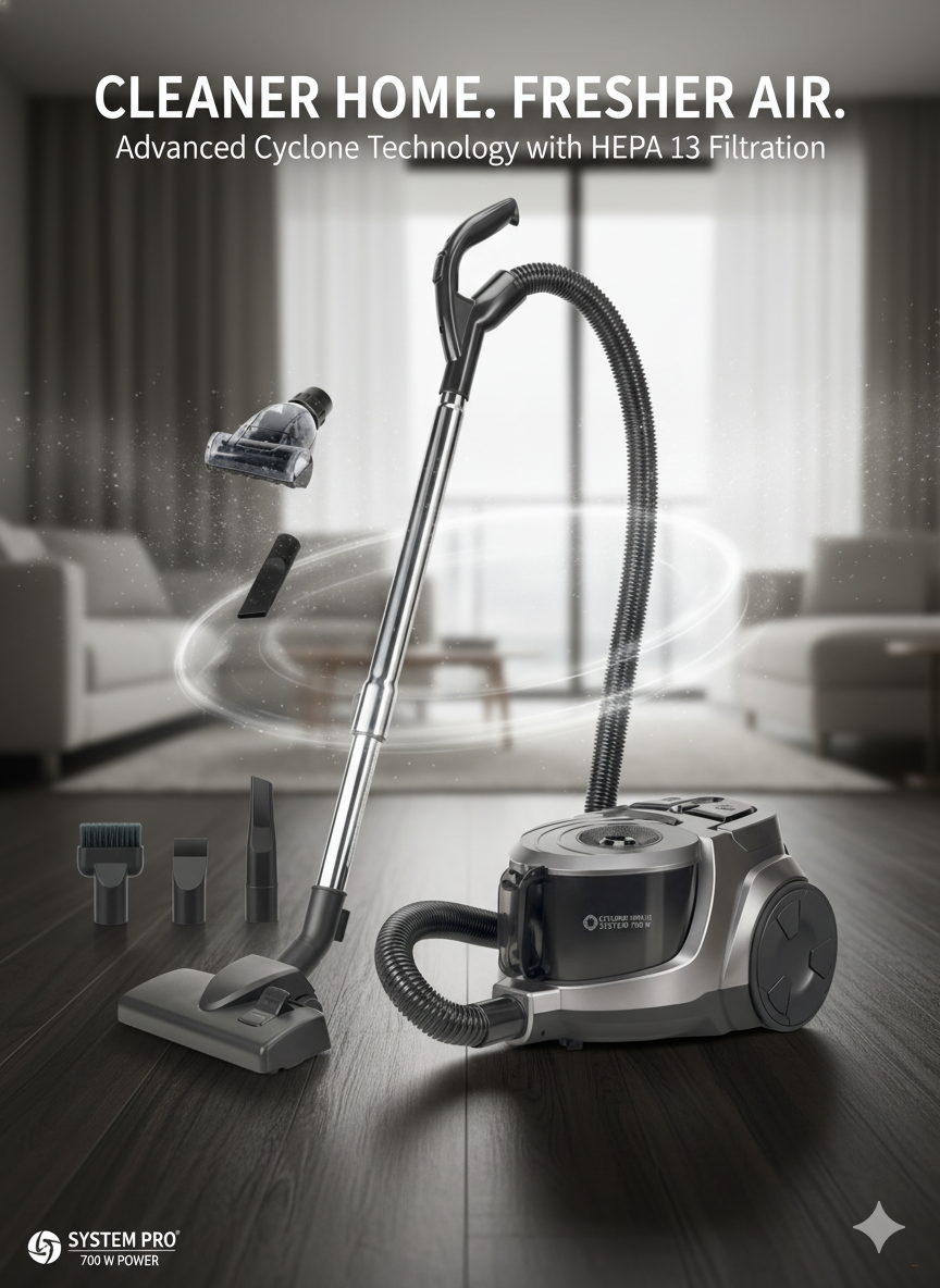 Пылесос Midea MC08MEBU