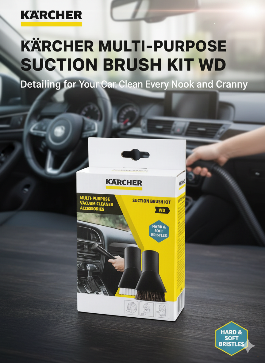 Комплект насадок-кистей Karcher DN 35 для пылесосов