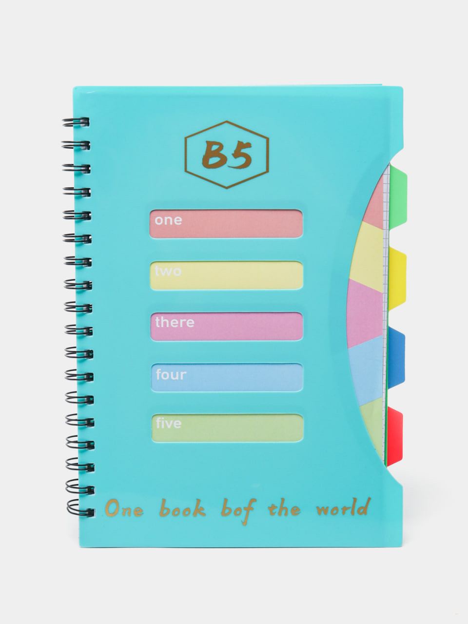 Блокнот на пружине, B5