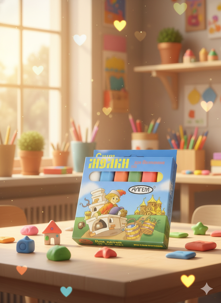 Алгем Мелки НМЦ-6, 6 цветов