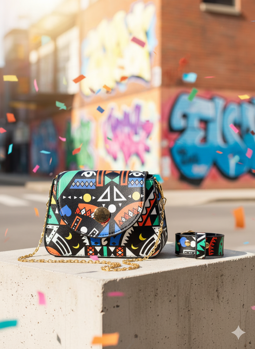 Миниатюрная сумка через плечо Merut Style с жемчужной ручкой