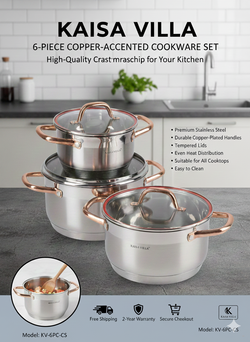 Набор посуды Kaisa Villa 6 предметов