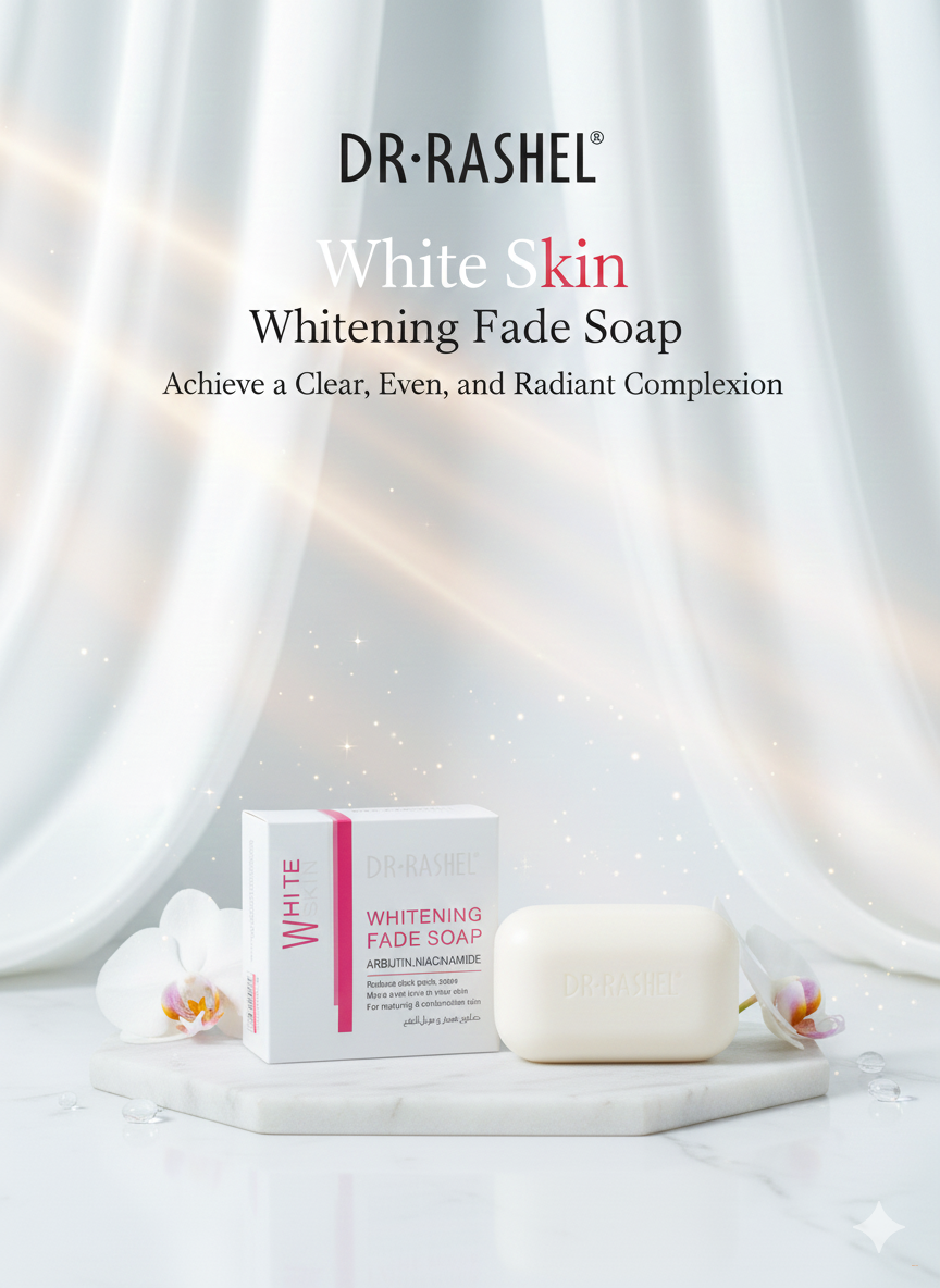 DR. Rashel, мыло отбеливающее для лица и тела, против прыщей, угрей и акне, 100 г