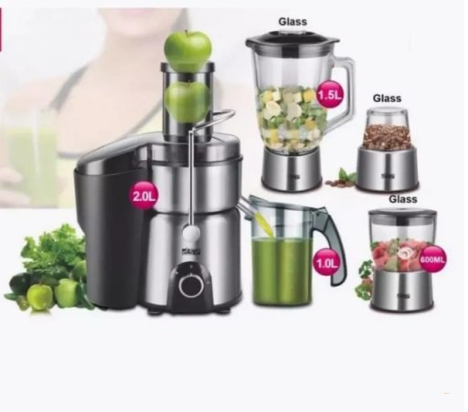 Соковыжималка-блендер DSP KJ3054, стальной