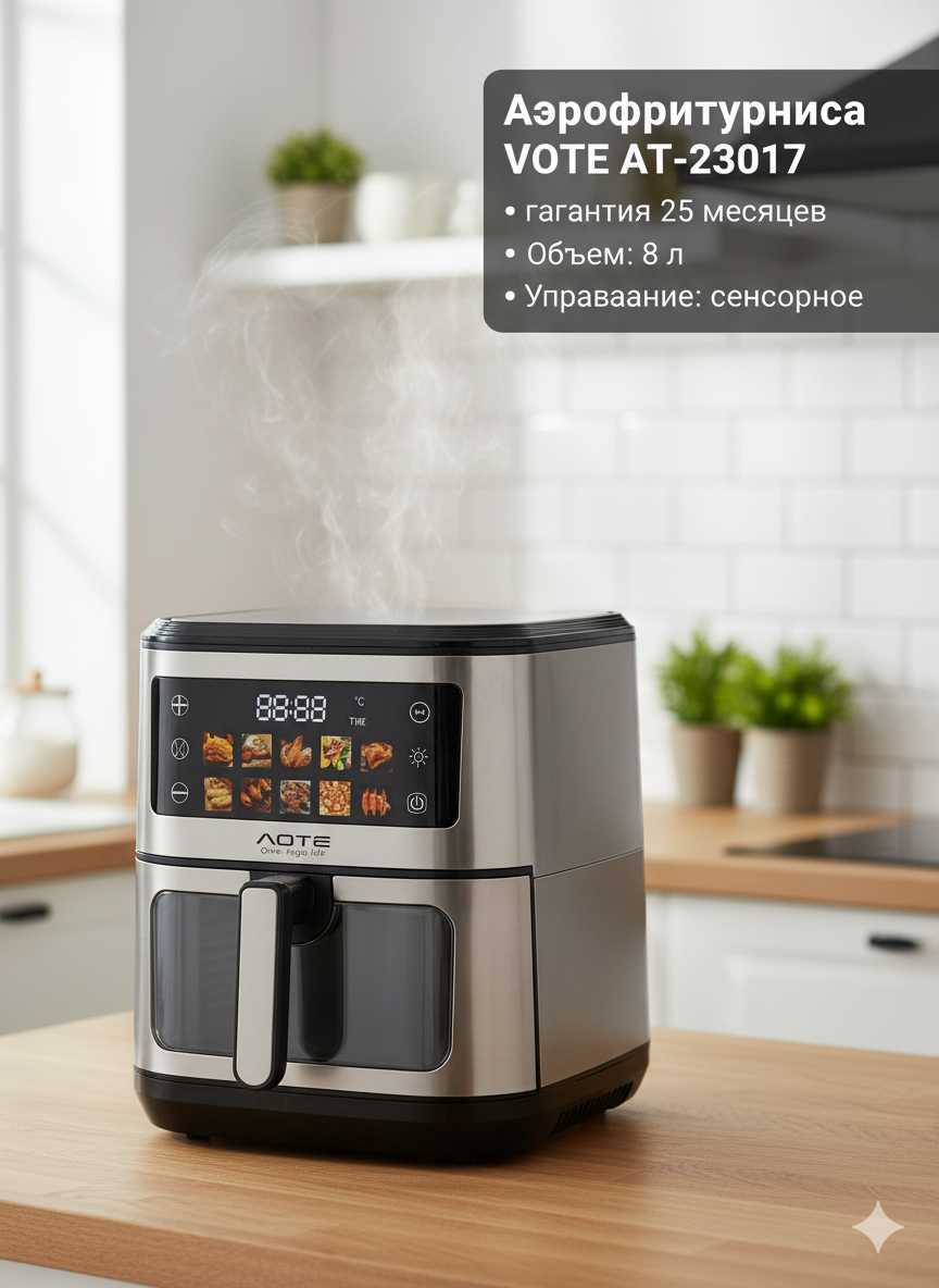 Аэрофритюрница VOTE 8л