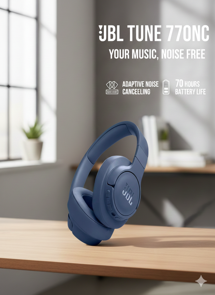 Беспроводные наушники JBL Tune 770NC