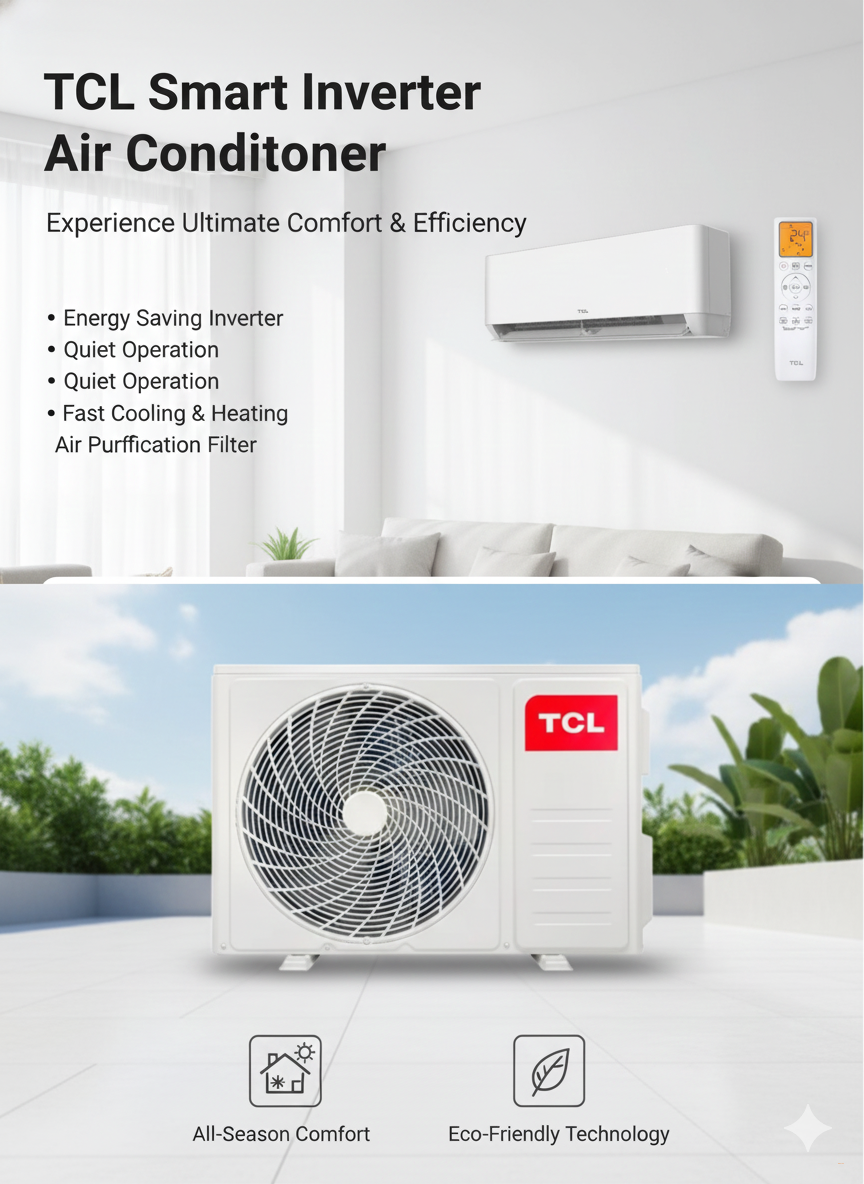 Кондиционер TCL TAC, белый