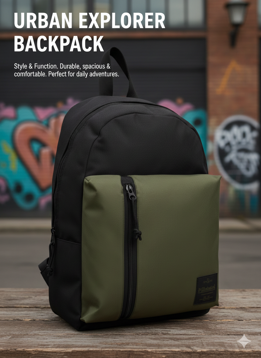 Универсальный городской рюкзак