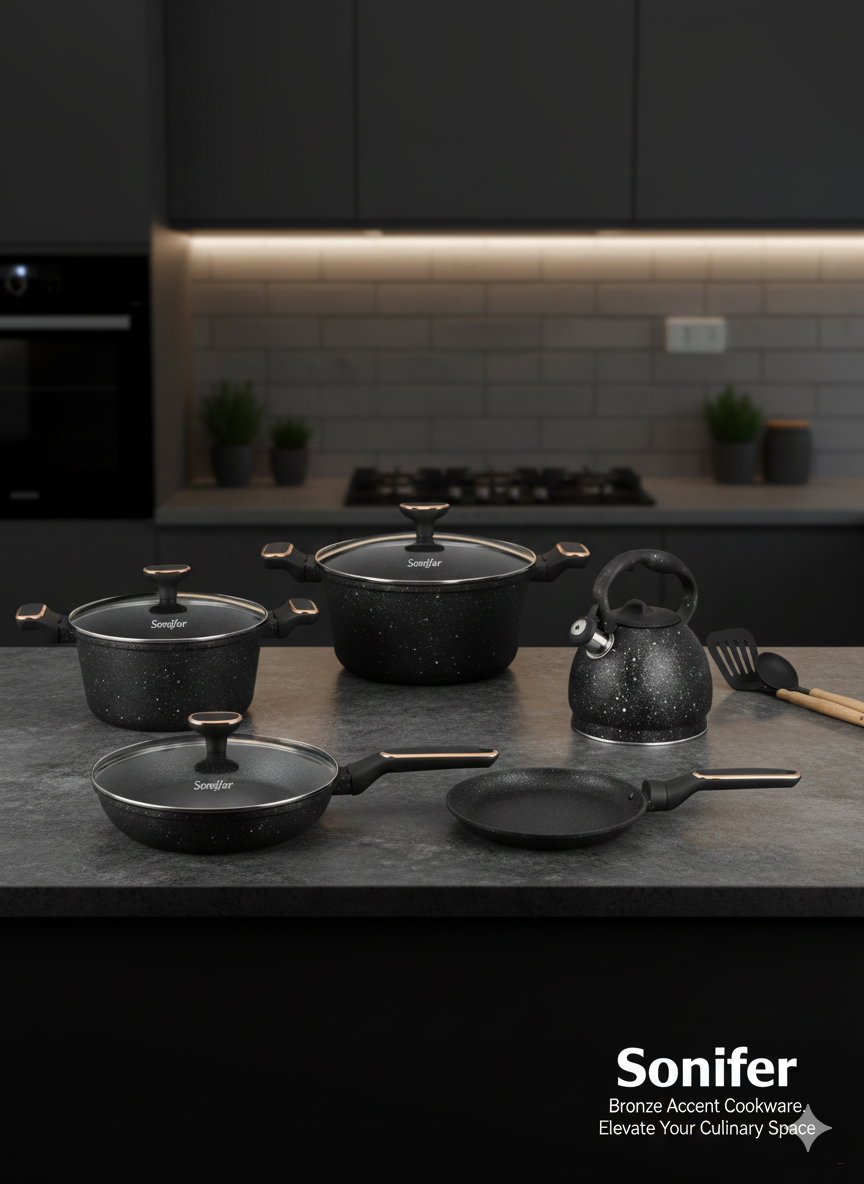 Набор гранитной посуды Sonifer 13 предметов