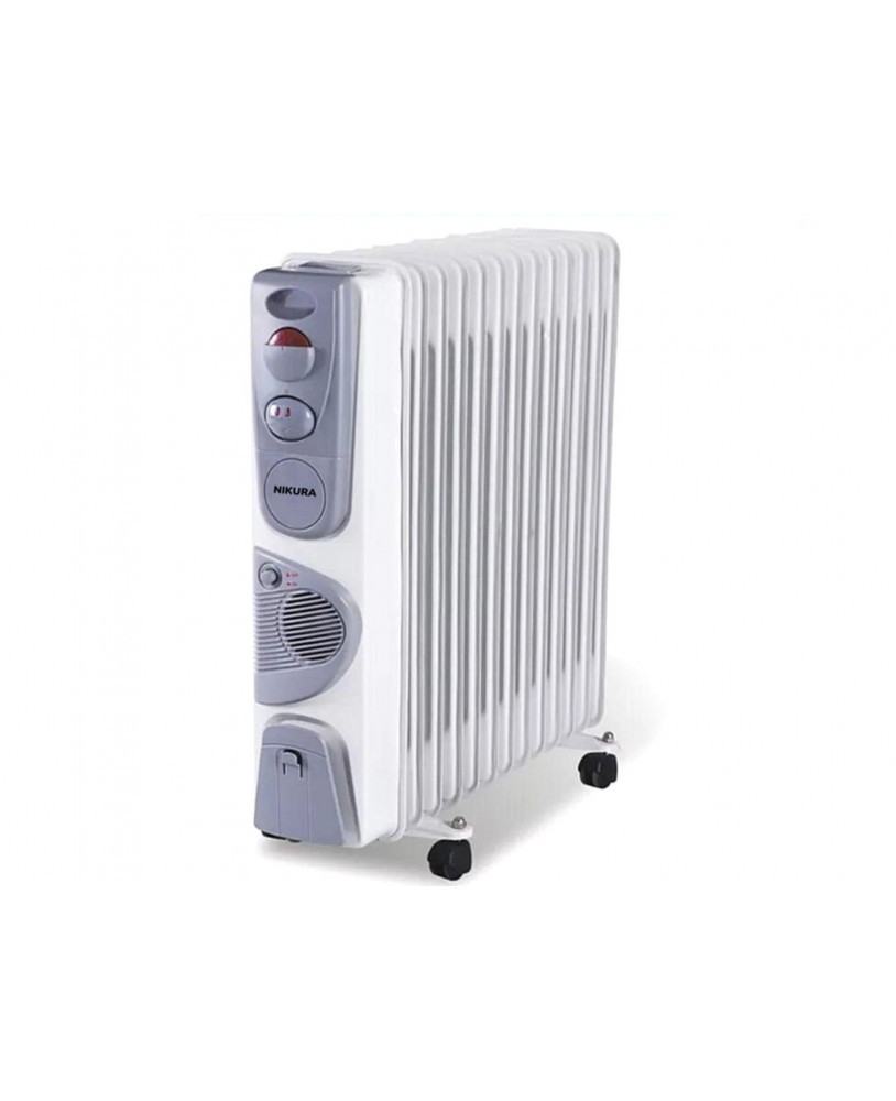 Масляный обогреватель NIKURA НY-C3F-13 2900W 13 секций, с конвекцией воздуха,