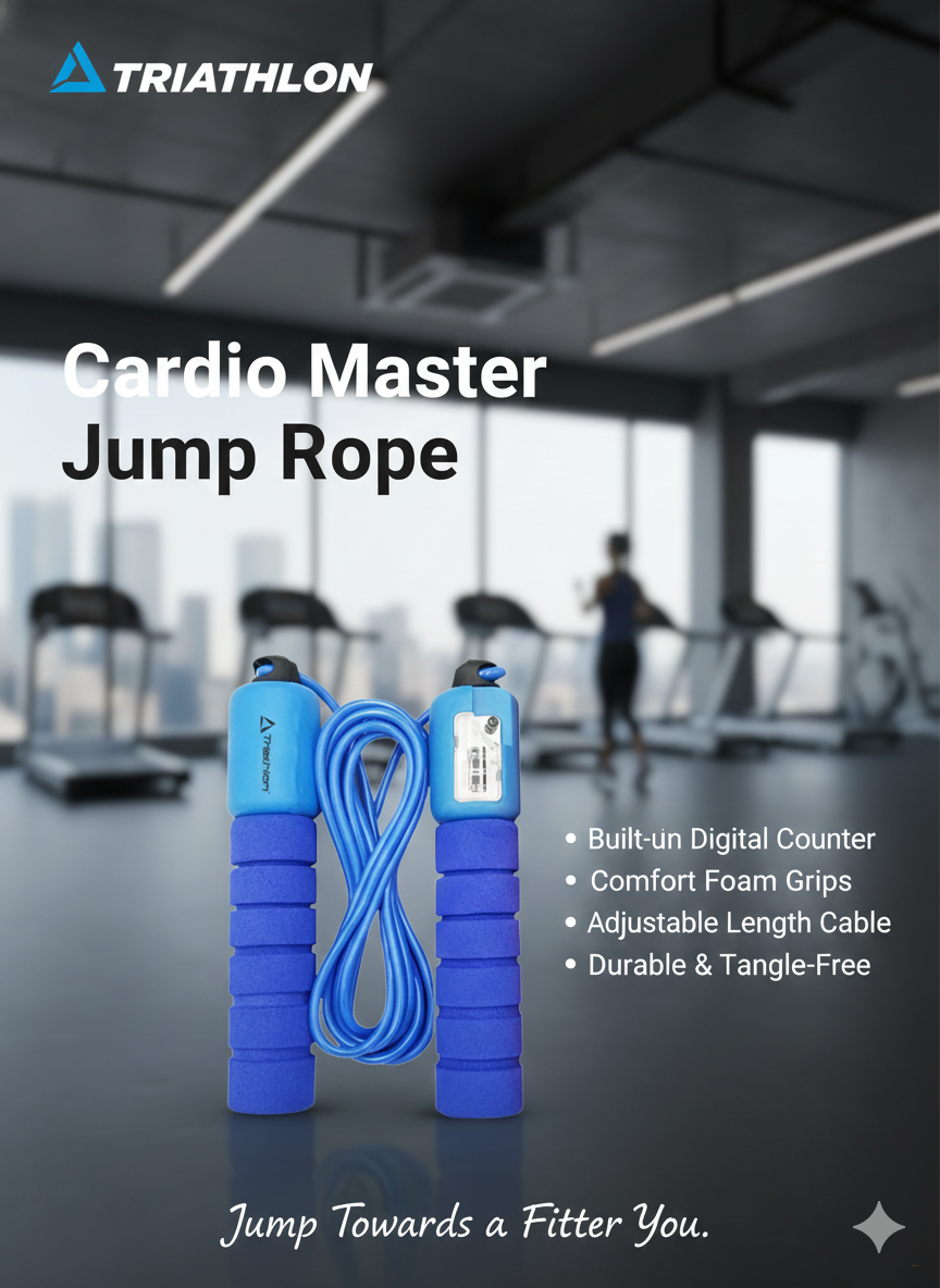 Автоматическая счетная скакалка