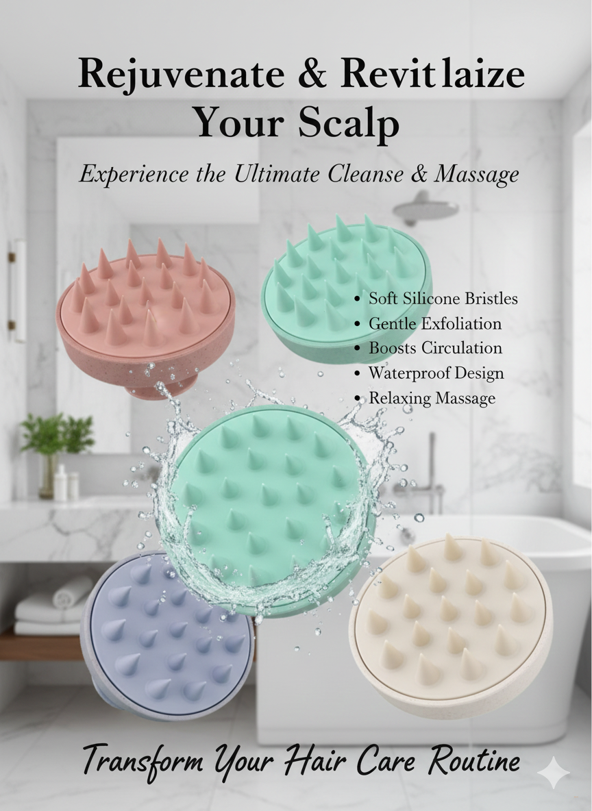 Массажная щетка для волос