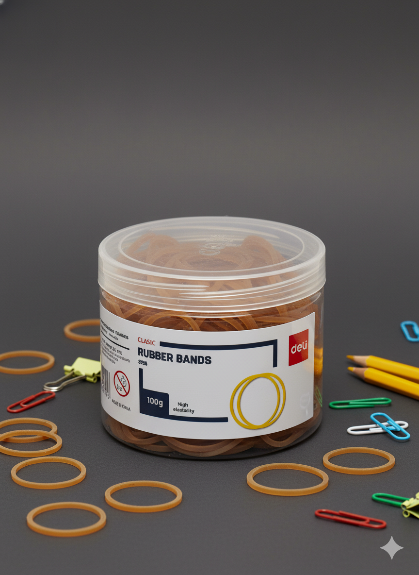 Резинки для денег Deli, 100 г