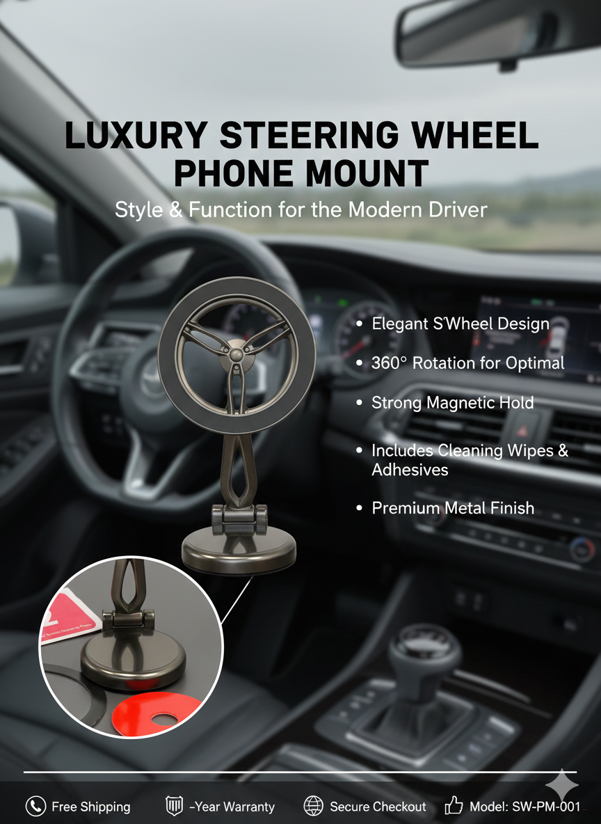 Держатель, вращающийся на 360 градусов, для автомобиля Magsafe