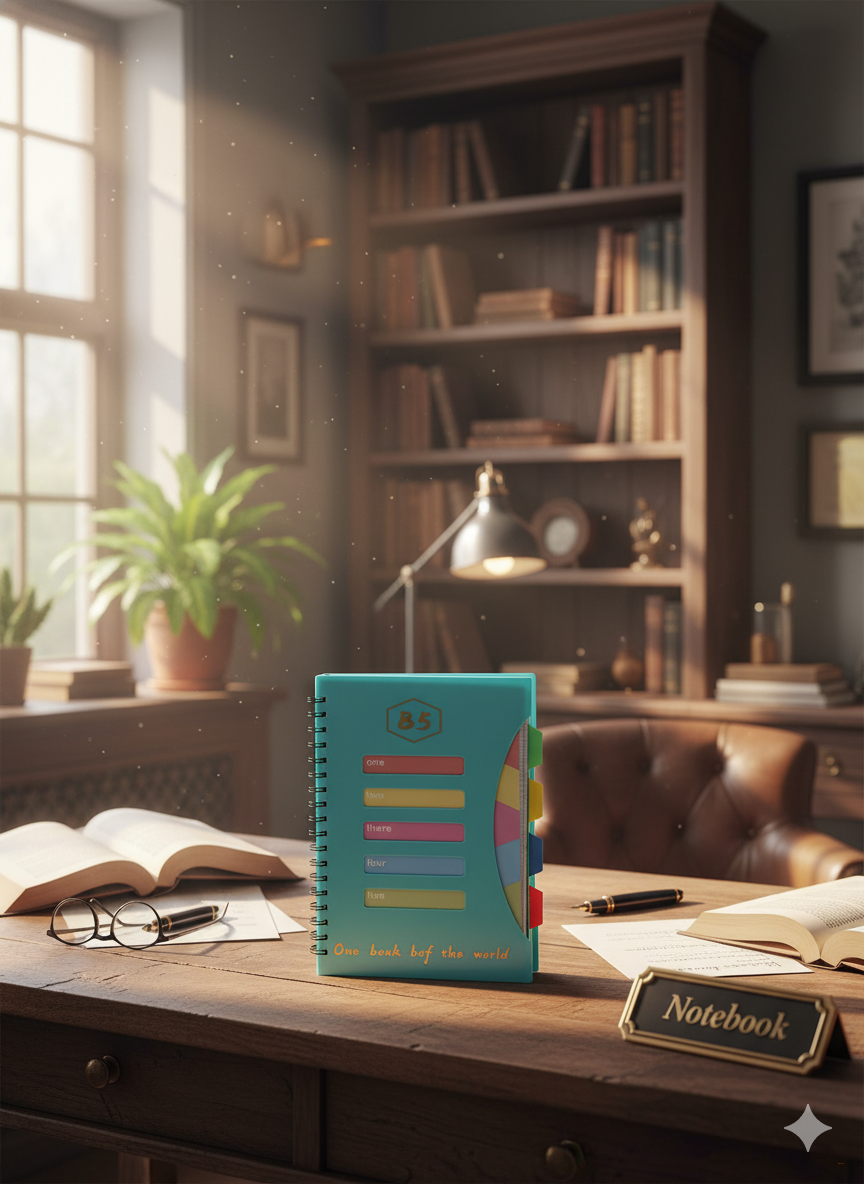 Блокнот на пружине, B5