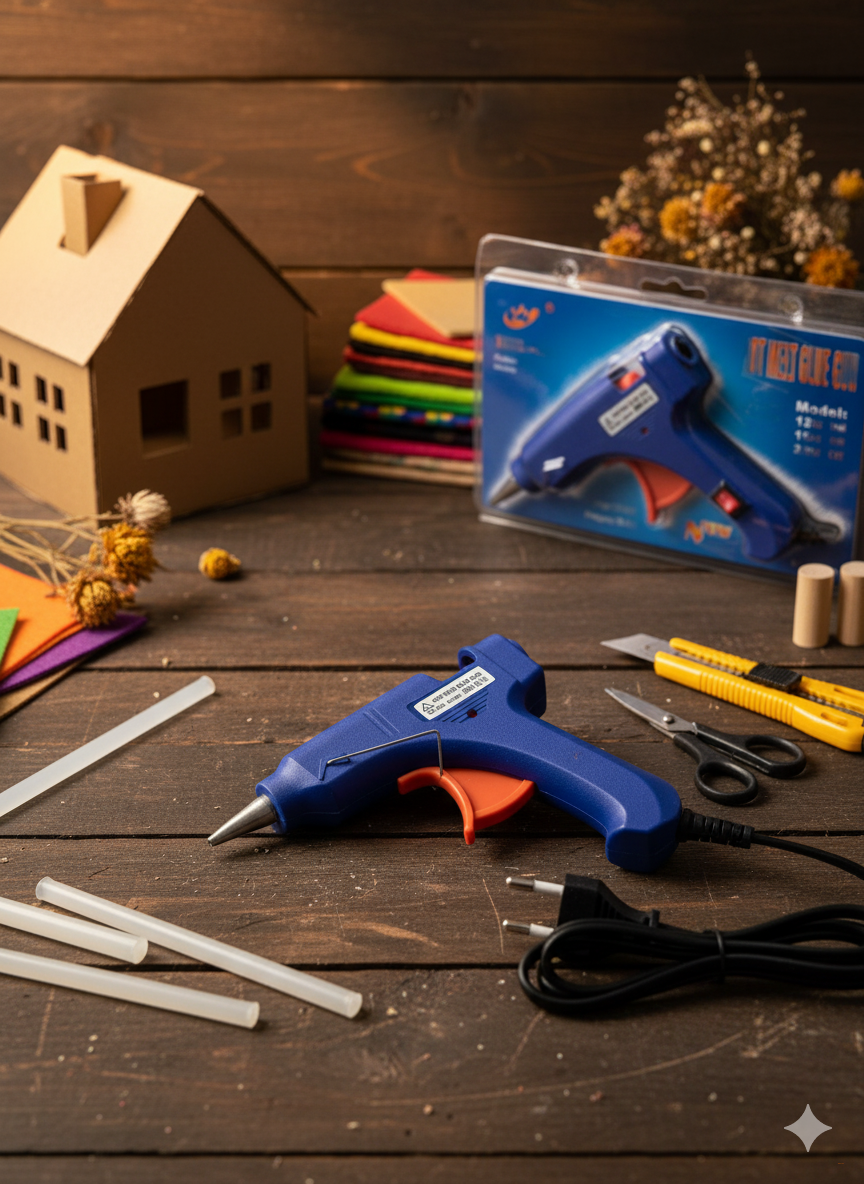 Клеевой пистолет 7мм для рукоделия