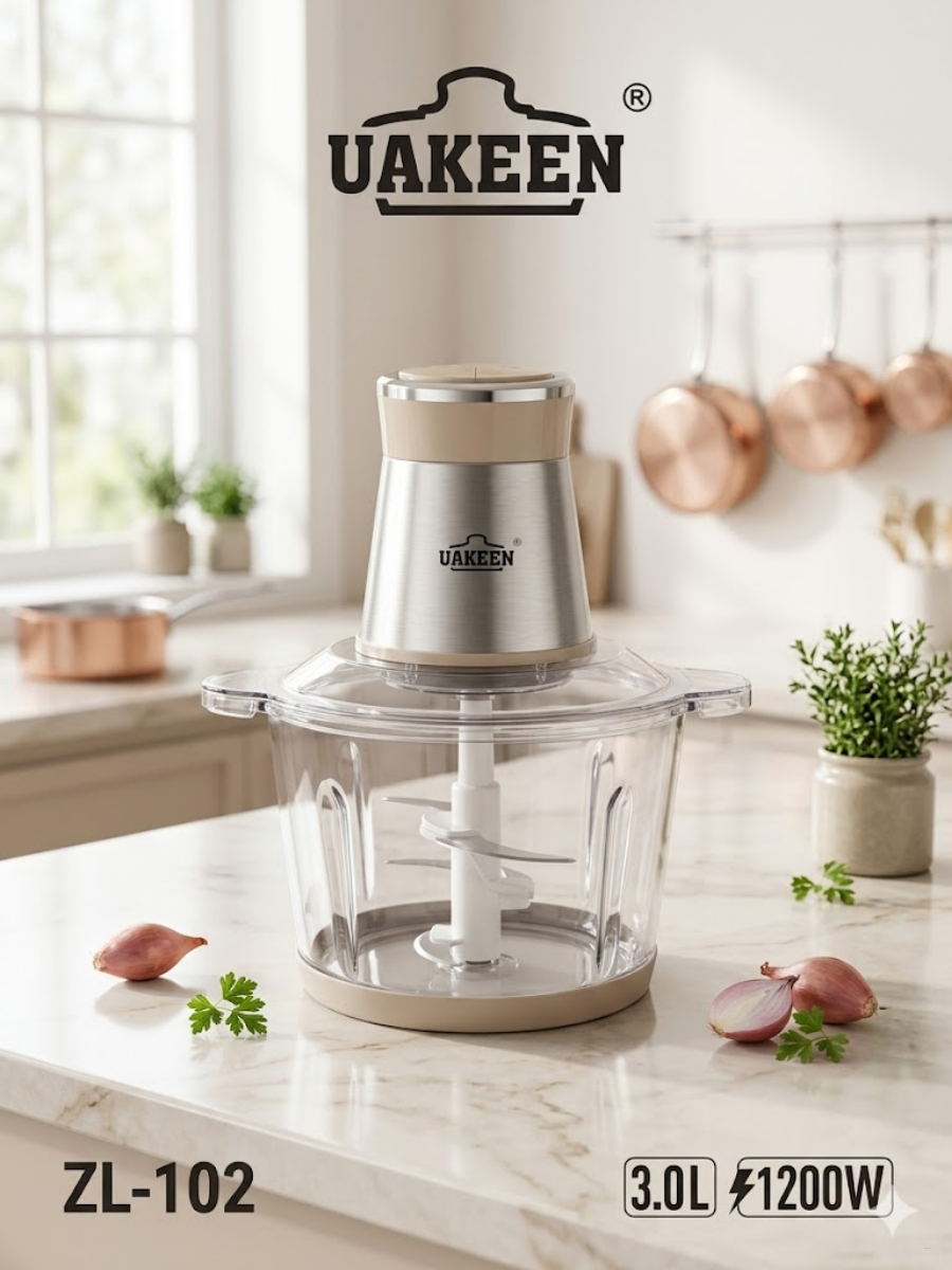 Электрический измельчитель-мясорубка UAKEEN ZL-102
