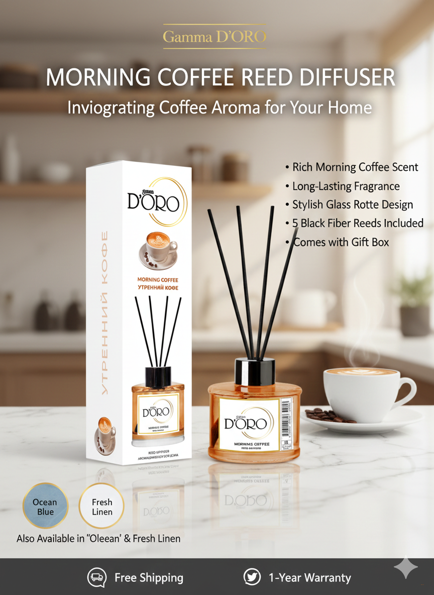 Освежитель воздуха "Утренний кофе" для дома, автомобиля и офиса