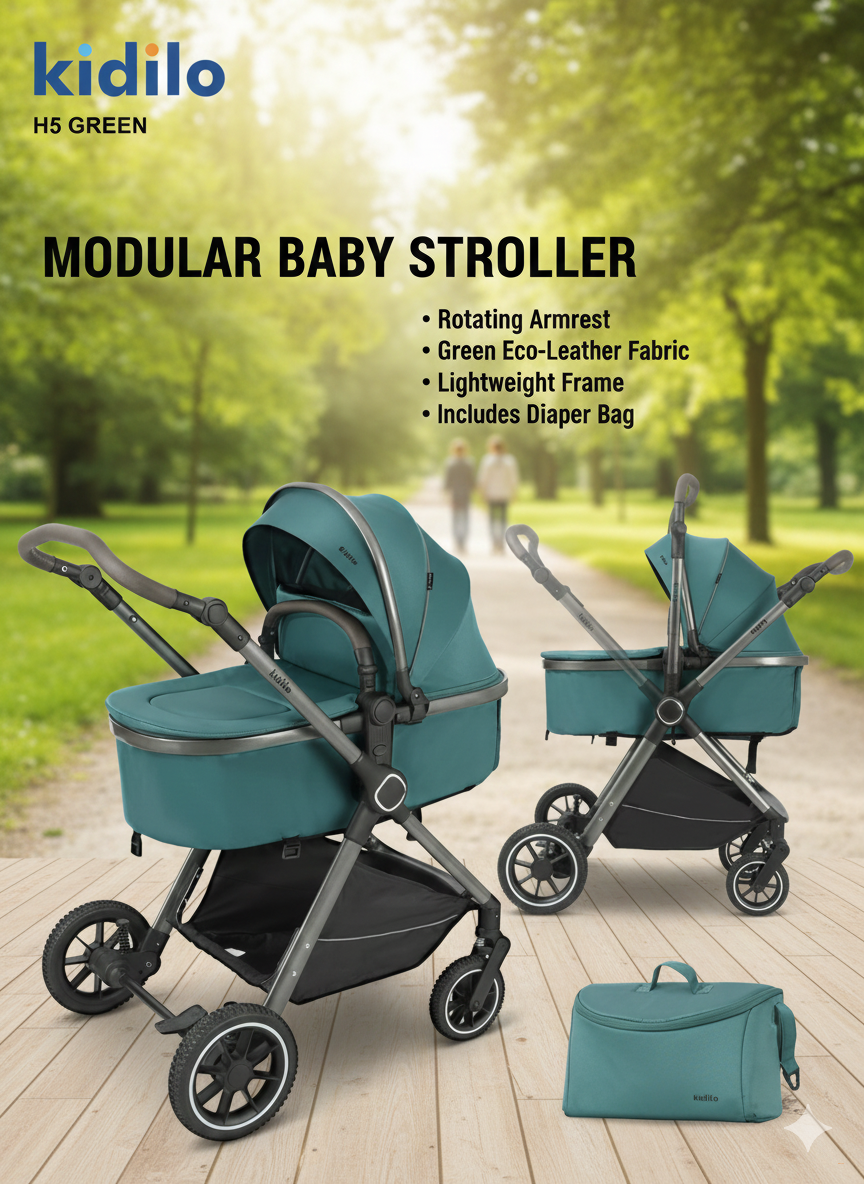 Коляска-трансформер KIDILO H5