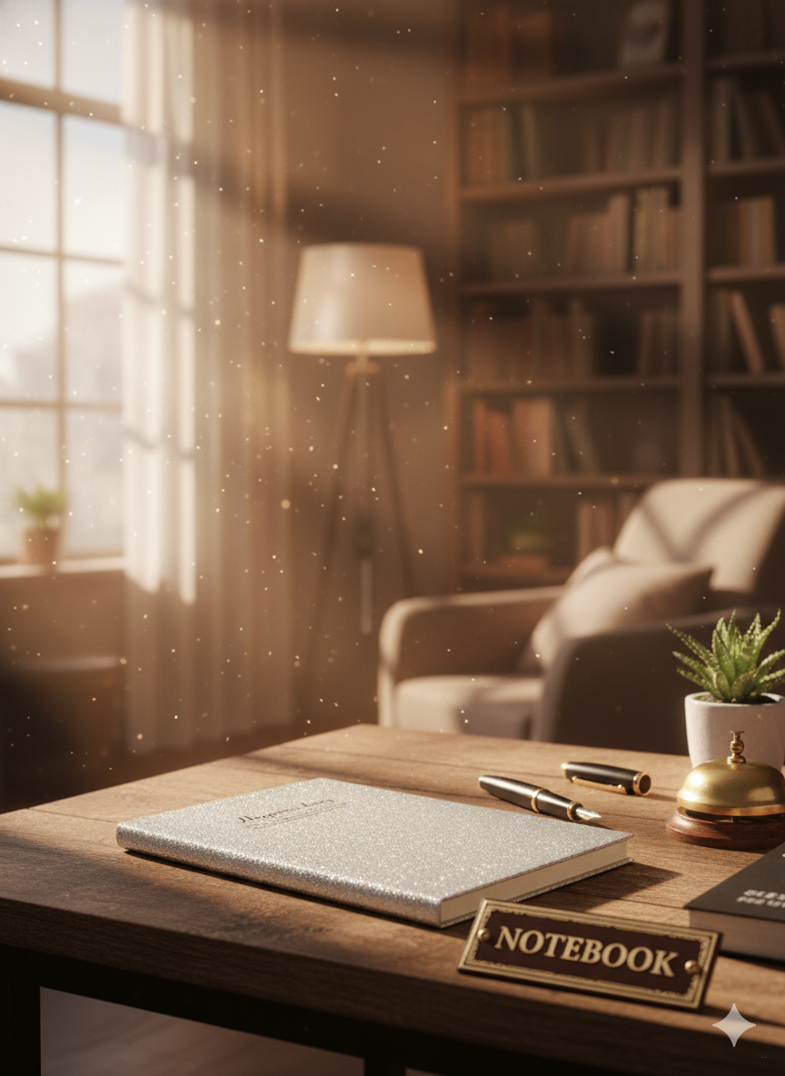 Блокнот в клетку А5, тетрадь для записей