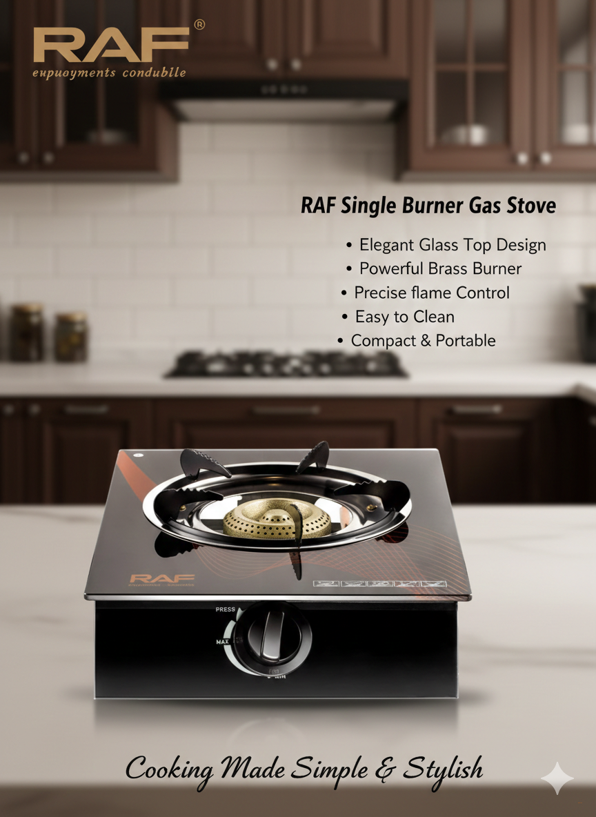 Одноконфорочная газовая плита RAF R.8034
