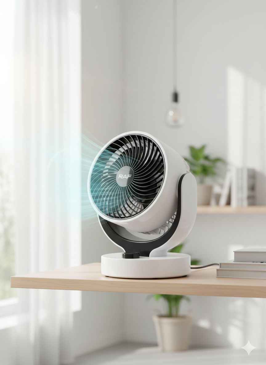 Керамический тепловентилятор RAF, эффективное отопление с регулировкой наклона, 2000 Вт