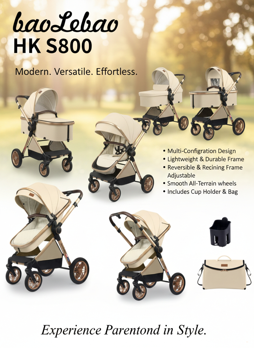 Детская коляска baoLebao HK S800