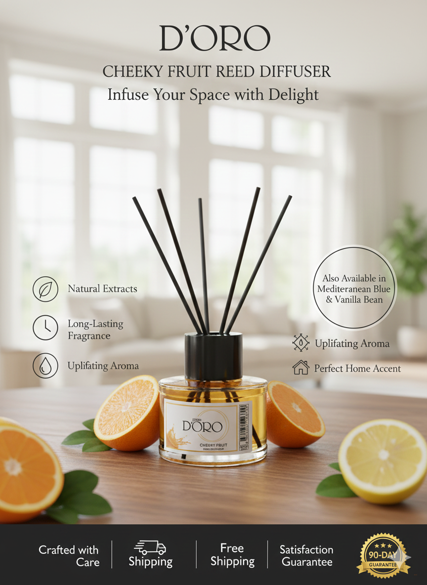 Освежитель воздуха "Дерзкий фрукт" для дома, автомобиля и офиса