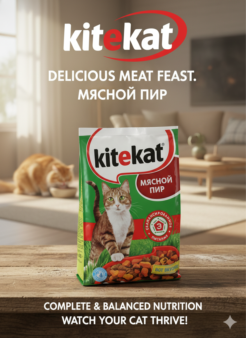 Сухой корм Kitekat