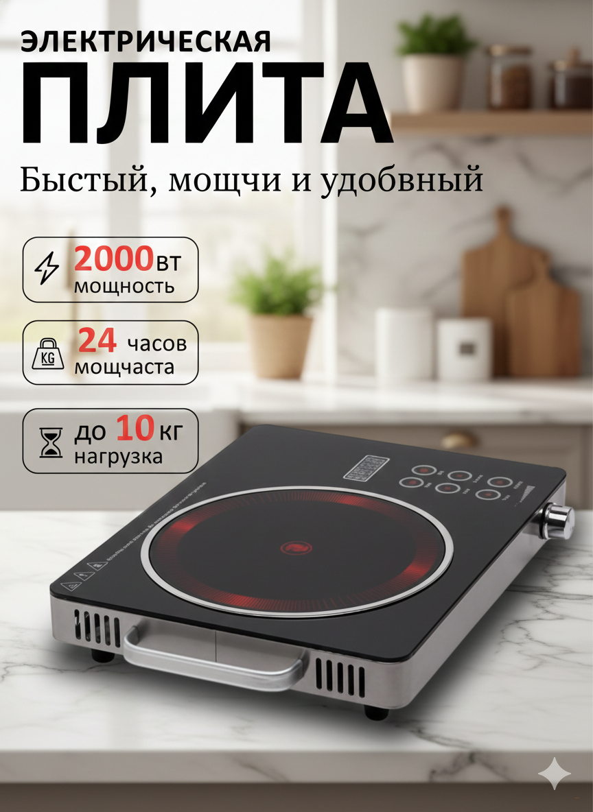 Плита Super Crest 2000W