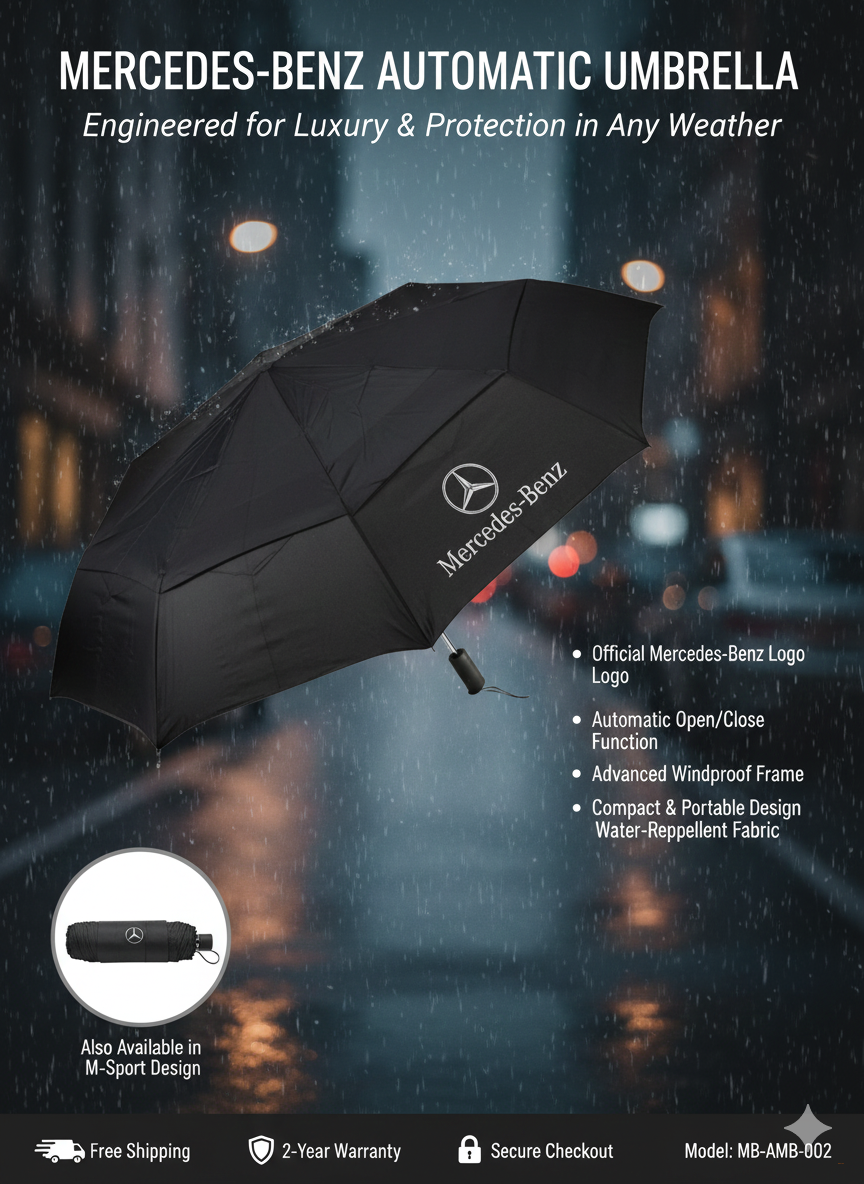 Складной зонтик Mercedes-Benz