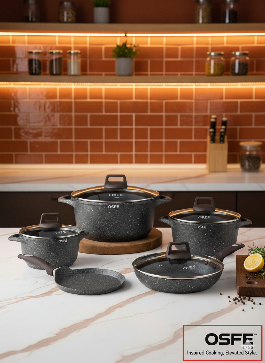 Набор посуды OSFE Granite (1758)