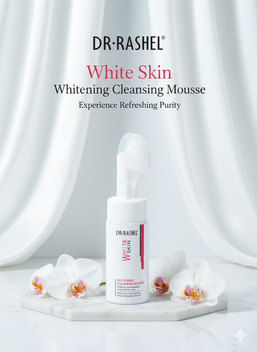 Пенка-мусс для лица Dr.Rashel, Whitening cleansing mousse, 115 мл