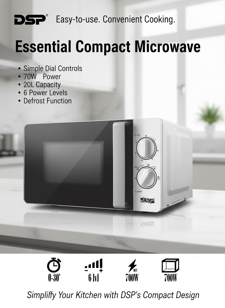 Микроволновая печь DSP KB-6001-White
