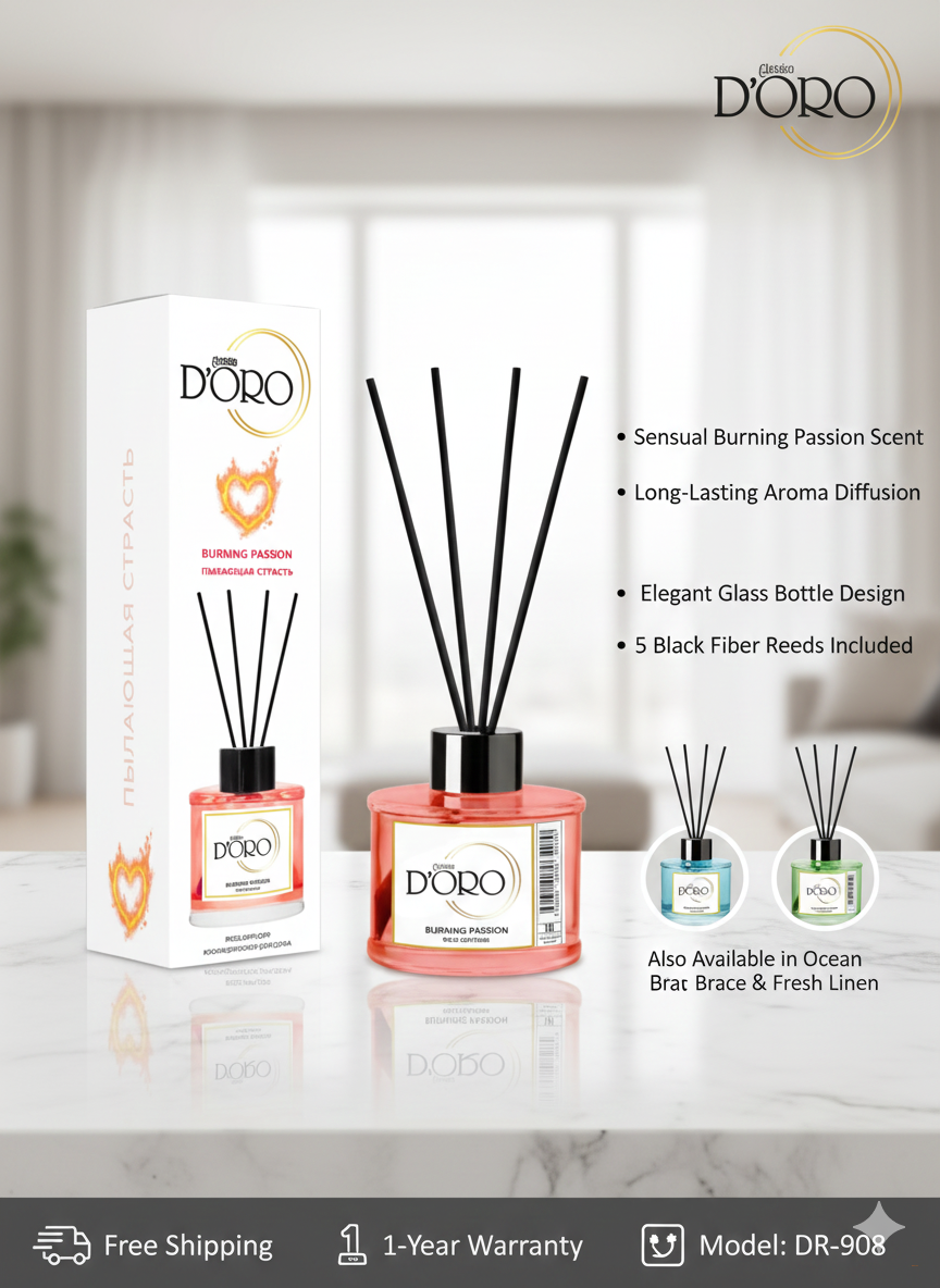 Освежитель воздуха "Пылающая страсть" для дома, автомобиля и офиса 100 мл.