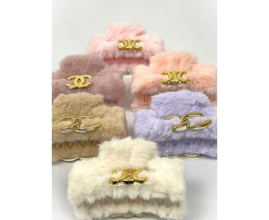 Заколка-краб для волос, 9см,