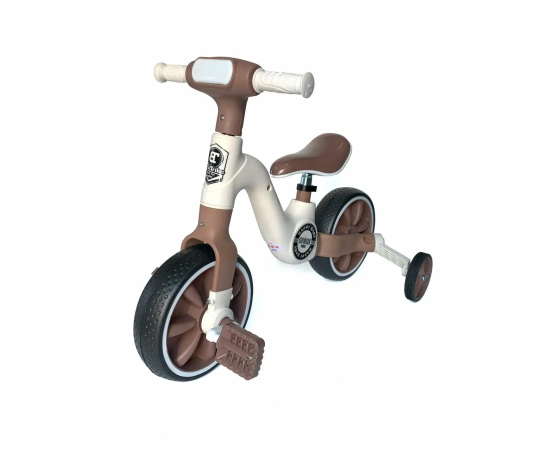 Детский велосипед беговел светящийся с музыкой, колеса снимаються, с педалями