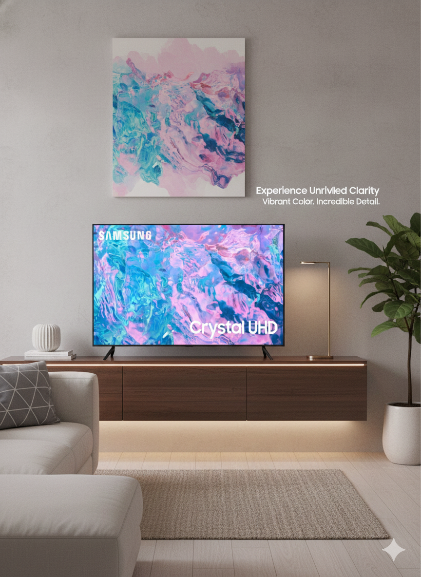 Телевизор Samsung UHD CU7000 (50")