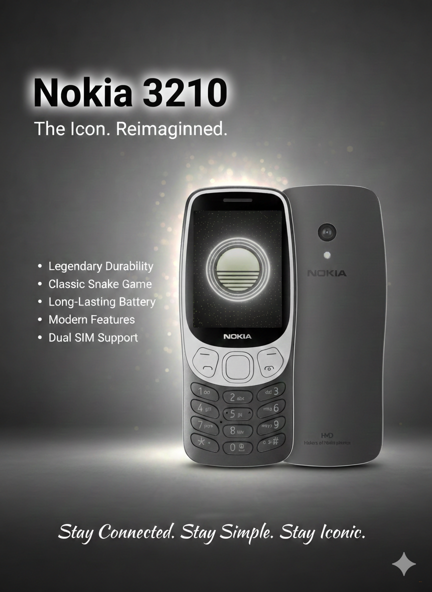 Телефон NOKIA 3210 4G
