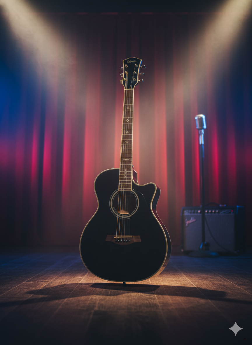 COWBOY 38C BK - гитара акустическая 38 дюймов