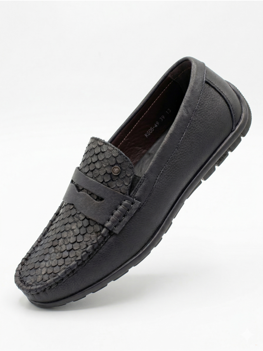 Мужские кожаные лоферы премиум-класса